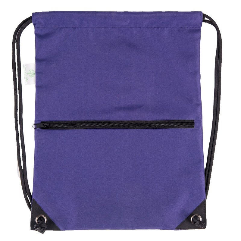 HOLYLUCK Drawstring Backpack Bag Sport Gym Sackpack (purple) - Image 2